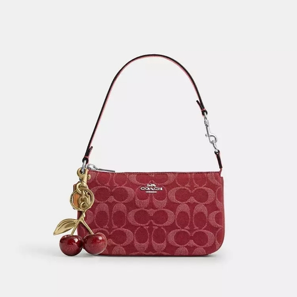 New! Coach Nolita 19 In Signature Denim